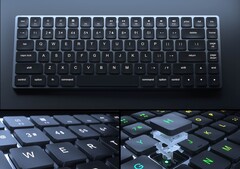 Super-thin Vissles LP85 keyboard coming in October with per-key RGB optical switches for $99 USD (Source: Vissles)