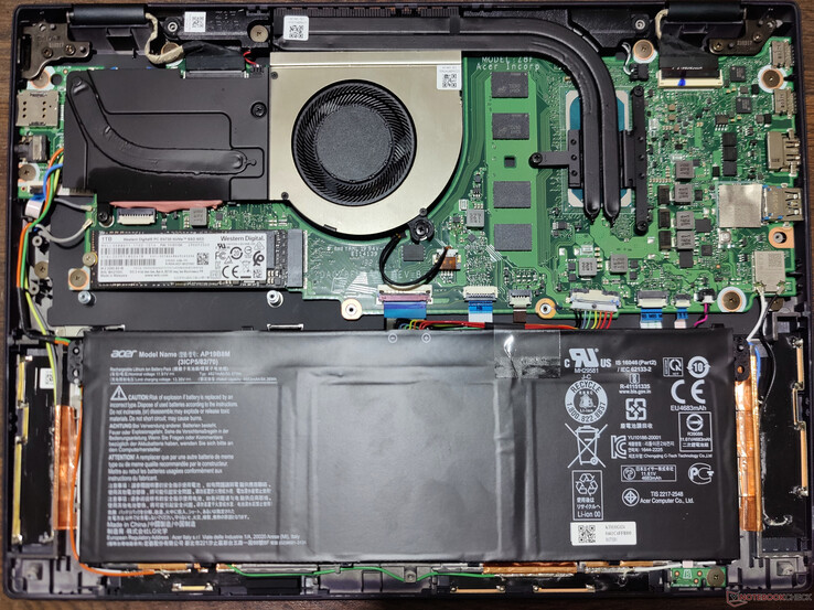 Acer TravelMate P614P-52 internals