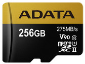 Adata launches 256 GB Premier One UHS-II U3 Class 10 SDXC card