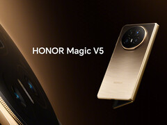 The Magic V5 embraces the Magic V3's design language with an octagonal camera housing. (Image source: Honor - edited)