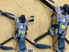 Two close-ups of the first Insta360 Antigravity drone (Image source: via Igor Bogdanov)