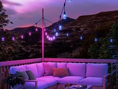 Nanoleaf: New outdoor string lights with Matter support.