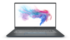 The new MSI Prestige 15 features 10th Gen Intel Core processors. (Image source: MSI)