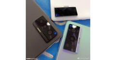 The X70 phones in real life(?). (Source: SlashLeaks)