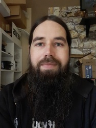 Taking a selfie photo with the Galaxy A30s