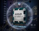 AMD Ryzen AI PRO 400 Series with AI generated Copilot themed background.