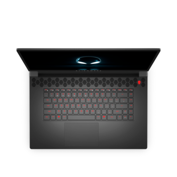 Alienware m17 R5 top  (image via Dell)