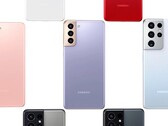 The Galaxy S21 series. (Source: Samsung)