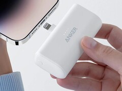 The Anker 621 Power Bank (Built-In Lightning Connector, 12W) has arrived in the US and the UK. (Image source: Anker)