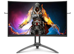 The AOC AG323QCX2 offers a refresh rate of 155 Hz and a peak resolution of 1440p. (Image source: AOC)