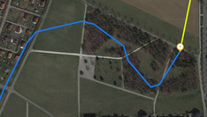 GPS Garmin Edge 520 – gardens, second attempt