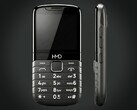 The keypad on this feature phone is designed to be replaceable with a touchpad.