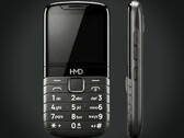 The keypad on this feature phone is designed to be replaceable with a touchpad.