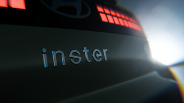 The rear of the upcoming Inster certainly takes a page out of the recent retro resurgence. (Image source: Hyundai)