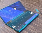 A render of the what the Huawei Mate X2 is expected to look like. (Image: TechConfigurations)