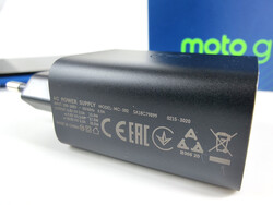 30-watt Motorola Moto G9 Plus power supply