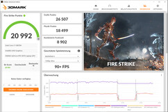 Fire Strike (mains operation, overboost, TGP 140W)