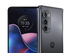 The Motorola Edge (2022) should launch in multiple markets. (Image source: @OnLeaks &amp; Pricebaba)