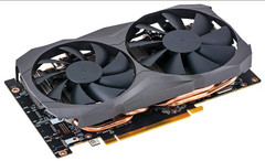 The size of the card suggests it may be derived from the GTX 1070 SKU. (Source: Inno3D)