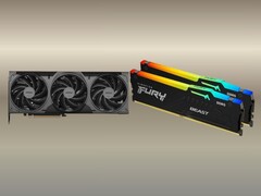 RTX 5070 Ti and Kingston Fury Beast RAM kit.