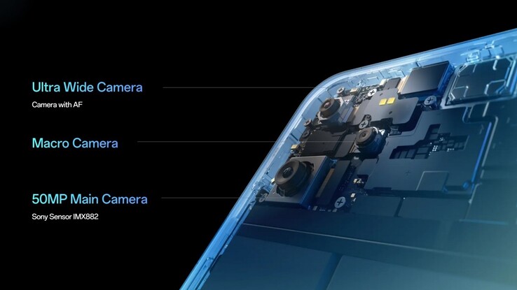 The Oppo Reno14 F features a 50 MP Sony IMX882 primary camera (Image source: Oppo)