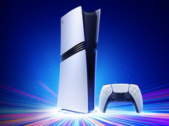 An image of the PS5 alongside the Dualsense controller.