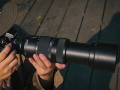 The Lumix S 100-500mm f5-7.1 (pictured), has the longest zoom range of any of Panasonic&#039;s lenses for the L-mount. (Image source: Panasonic)