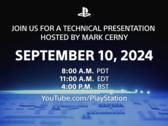 The presentation details were listed on PlayStation's official YouTube channel. (Image source: PlayStation)