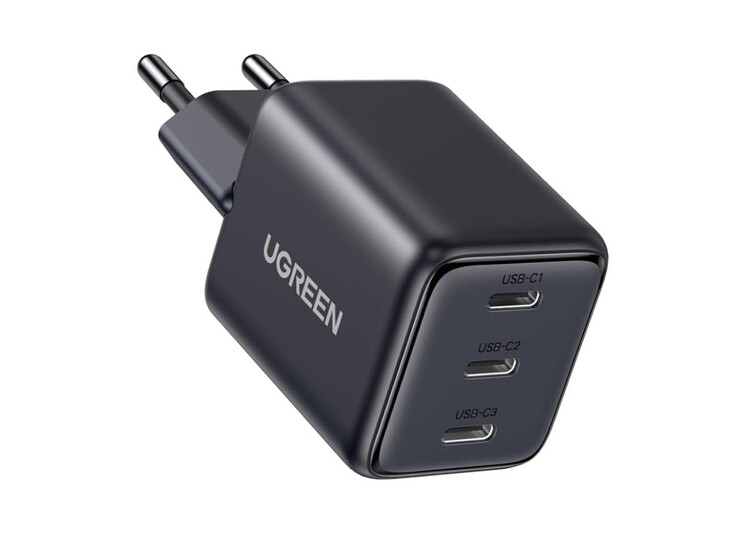 The new Ugreen Zapix 3-port USB-C wall charger. (Image source: Ugreen)