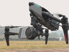 Xiaomi went a little above and beyond with the video sample. Pictured: Xiaomi 17 Ultra attached to a drone. (Image source: Xiaomi)