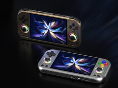 The Anbernic RG477M will be powerful enough to emulate Nintendo Wii games across its 4.7-inch and 120 Hz display. (Image source: Anbernic)