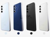 The alleged four launch colors for the Galaxy S25 FE. (Image source: Nieuwe Mobiel)