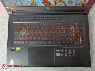 Keyboard and Touchpad