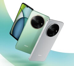 The Redmi A3x will come in Aurora Green, Midnight Black and Moonlight White colour options with glass backs. (Image source: Xiaomi)