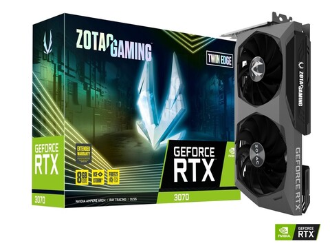 Zotac Gaming GeForce RTX 3070 Twin Edge in review. (Image Source: Zotac)