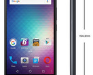 BLU Energy X Plus 2 Android smartphone with 5.5-inch 720p display and MediaTek MTK6580 SoC
