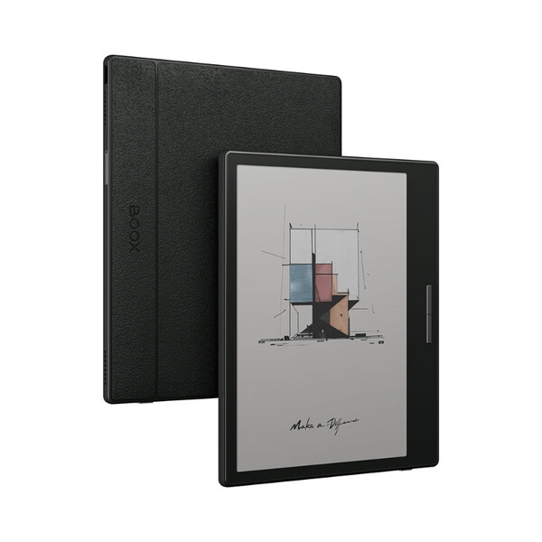 The Boox Go Color 7 has a textured back and a water repellent design. (Image source: Boox)