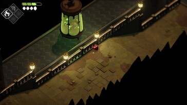Pictured: A gameplay screenshot from Death's Door.