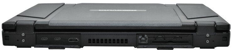 2 x Thunderbolt 4, HDMI, RJ45-LAN, SIM card reader (optional), microSD-Steckplatz, Smartcard reader (optional)