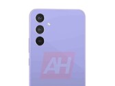 The latest Galaxy A54 render. (Source: Android Headlines)