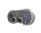 The Hyperkin Pixel Art Wireless Controller has a design similar to the SNES controller.