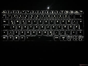 Keyboard backlighting
