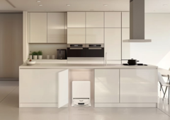 The LG &quot;All-in-One&quot; robot vacuum and mop will be shown at IFA 2024. (Image source: LG)