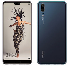 The Huawei P20 is one of a myriad new Android devices to feature an iPhone X-style notch. (Source: Evan Blass)