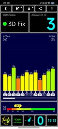 GPS signal outdoors