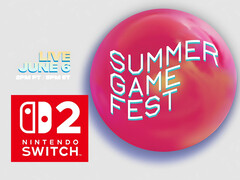 Summer Game Fest 2025 banner with Switch 2 logo (Image source: Steam, Nintendo of America with edits)