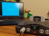 A screengrab of Windows CE 2.11 running on a Nintendo 64