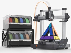 The Kobra 3 V2 Combo 3D printer has launched with a discount (Image source: Anycubic)