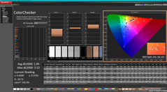 ColorChecker before calibration