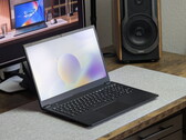 Schenker Connect 15 on a grey surface on the desk